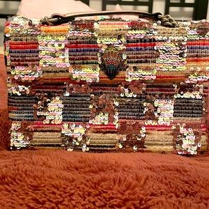 Kurt Geiger Sequin Kensington Hand Bag
